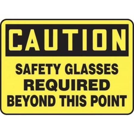 Accuform OSHA CAUTION SAFETY SIGN SAFETY FRMPPA703VP FRMPPA703VP